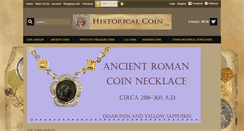 Desktop Screenshot of historicalcoin.com